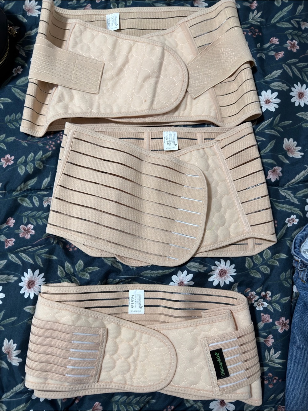 Beige Support Waist Belt - Unbranded